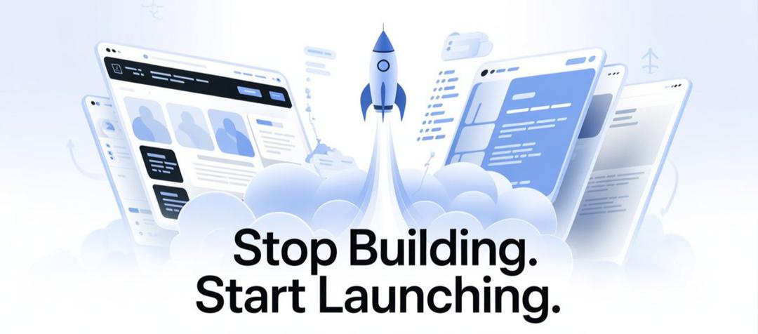 Stop Building. Start Launching.