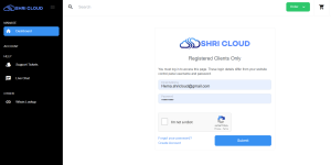 How To Login To The Shricloud Client Area